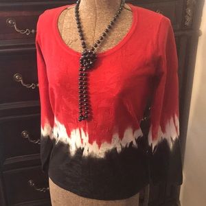 Jones New York lovely long elegant top